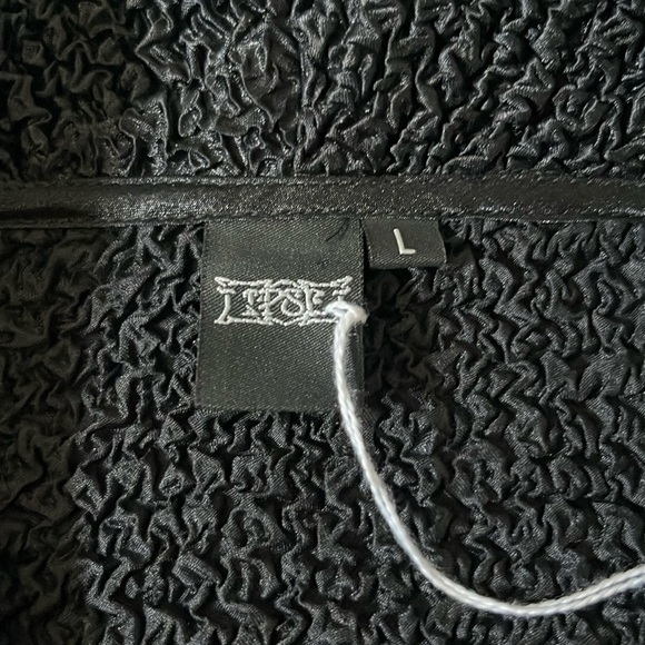 IPSE -Designer Museum Crinkle Art- Wear Blazer Jacket - lightweight- size L - Picture 3 of 4